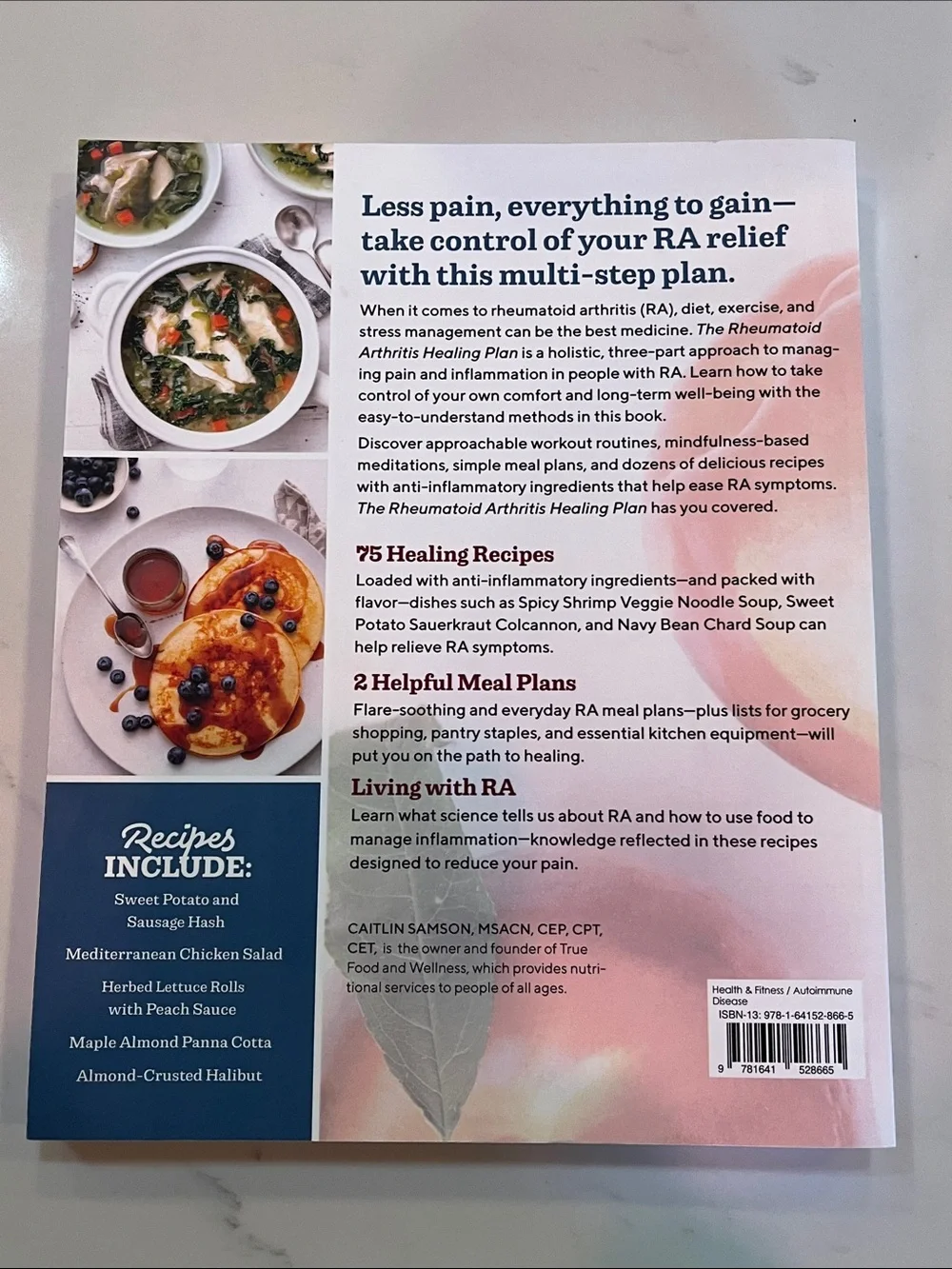 The Rheumatoid Arthritis Healing Plan - White Cover